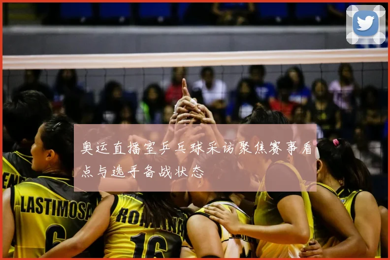 奥运直播室乒乓球采访聚焦赛事看点与选手备战状态