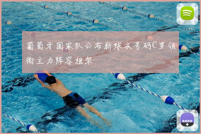 葡萄牙国家队公布新球衣号码C罗领衔主力阵容框架